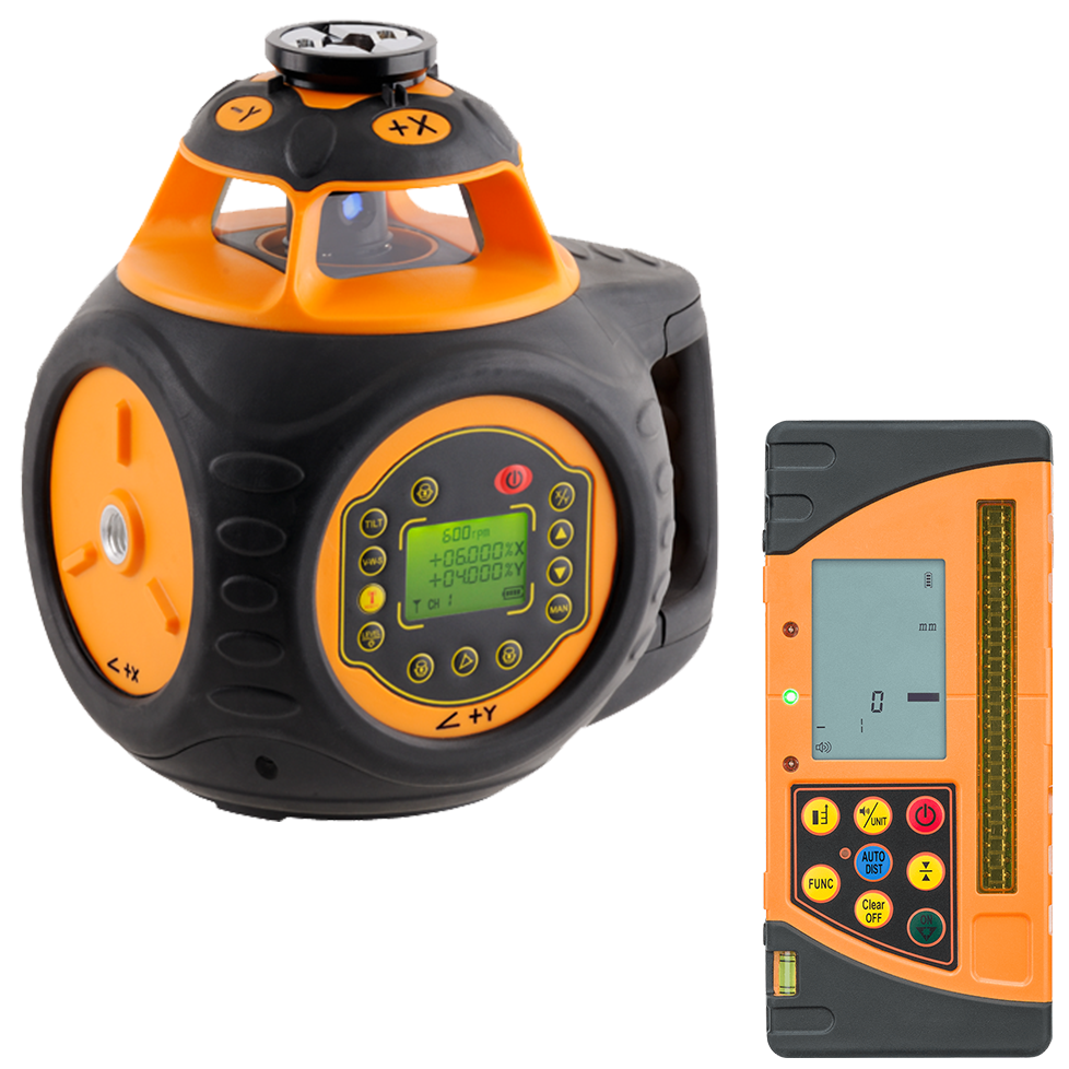 Geo-Fennel FL 505HV-G automata síkkitűző forgólézer + FR-DIST 30 vevőegység termék fő termékképe