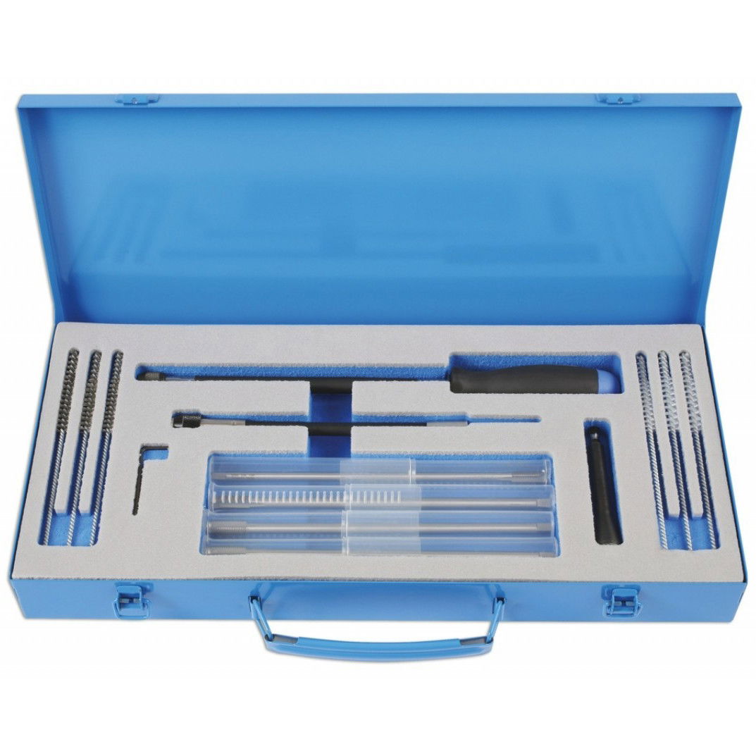 Laser Tools LAS-6646 izzítógyertya menetfúró furat-tisztító kefe készlet, 13 részes termék fő termékképe