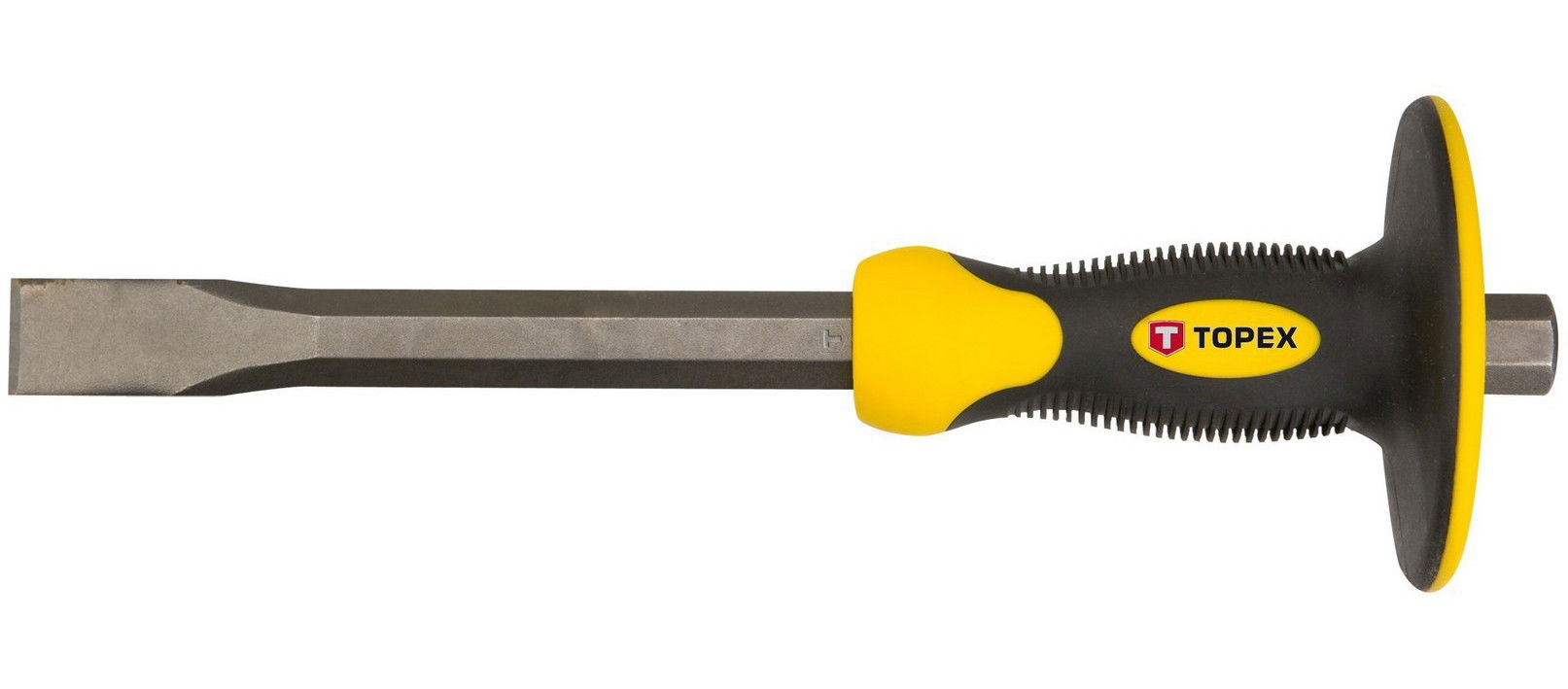 Topex 03A171 lapos véső kézvédővel, 300 x 25 mm termék fő termékképe