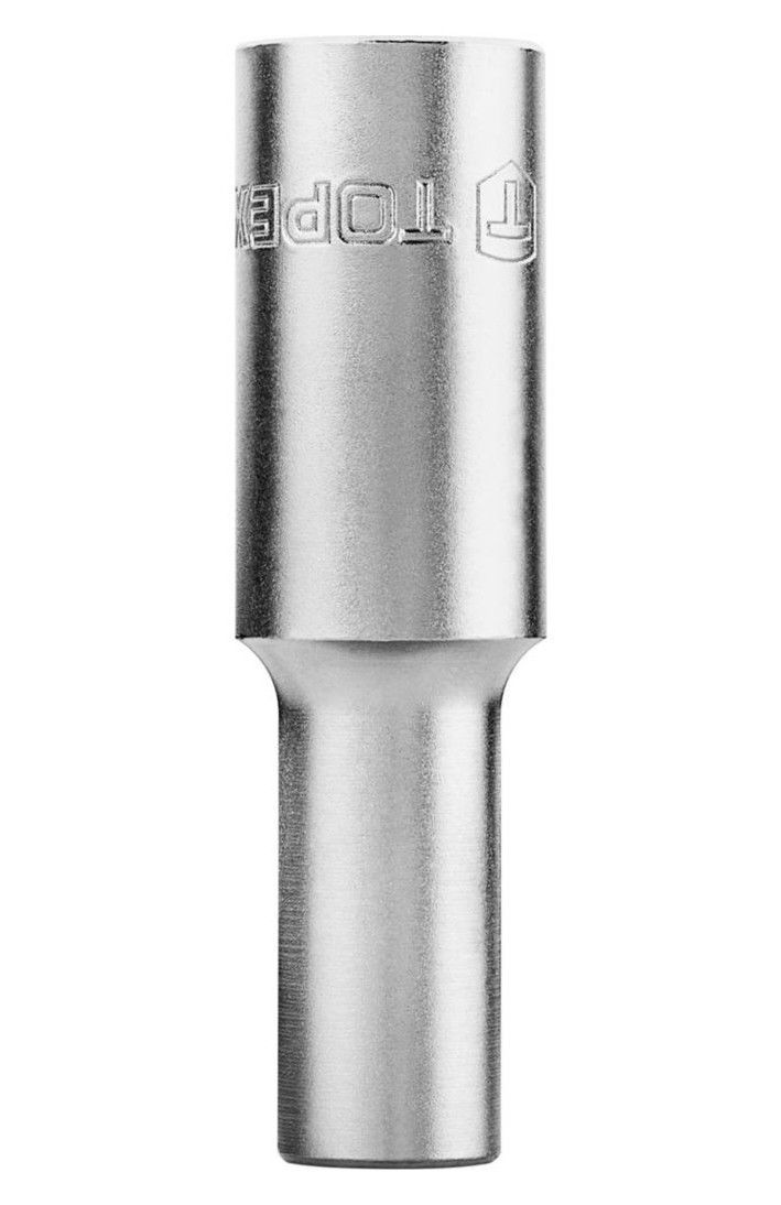Topex 38D760 1/2"-os hosszú dugókulcs fej, CrV acél, 6-lapú, 24 mm termék fő termékképe