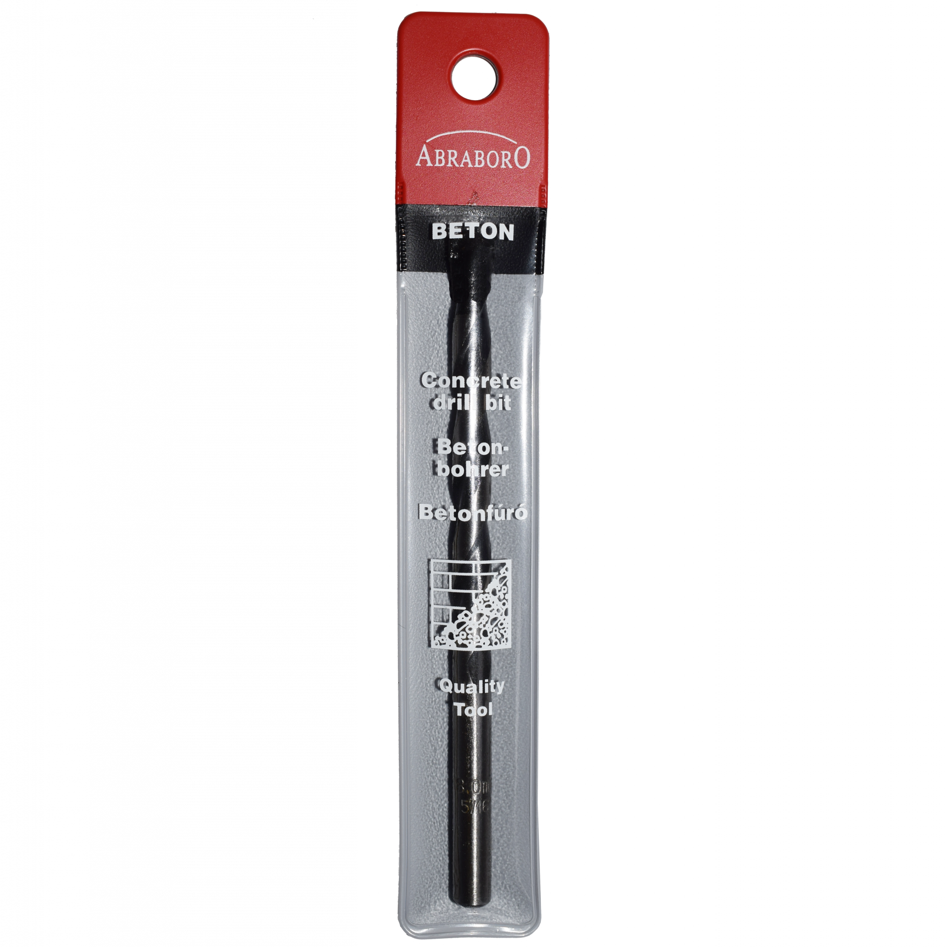 Abraboro 7 x 100 / 60 mm Standard hengeres szárú betonfúró tasakban termék fő termékképe