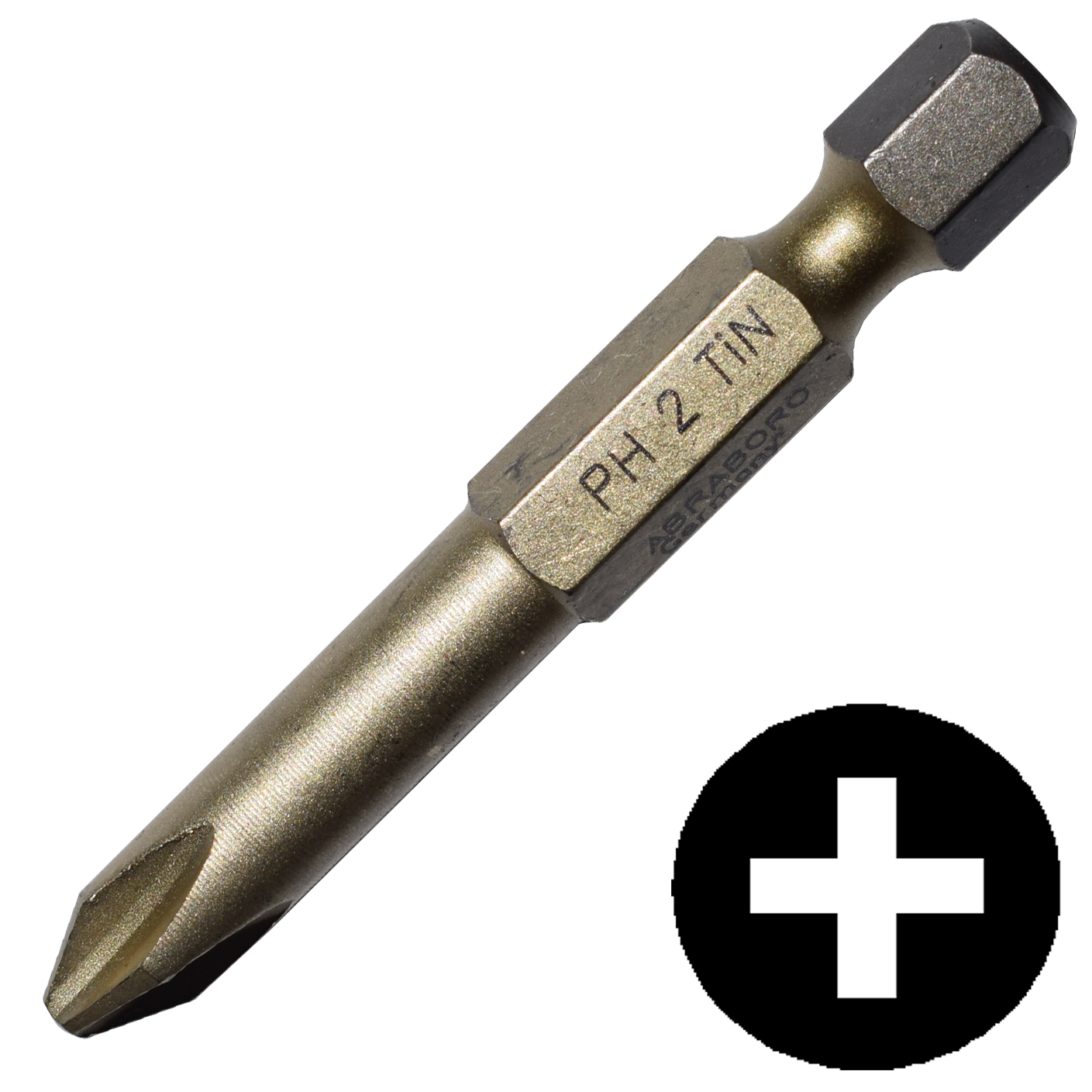 Abraboro PH 3 x 50 mm Phillips SUPRA-TIN bit, 10 db/csomag termék fő termékképe