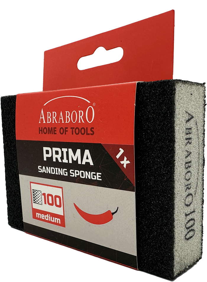 Abraboro PRIMA csiszolószivacs, 100 x 68 x 24 mm, K180 termék fő termékképe
