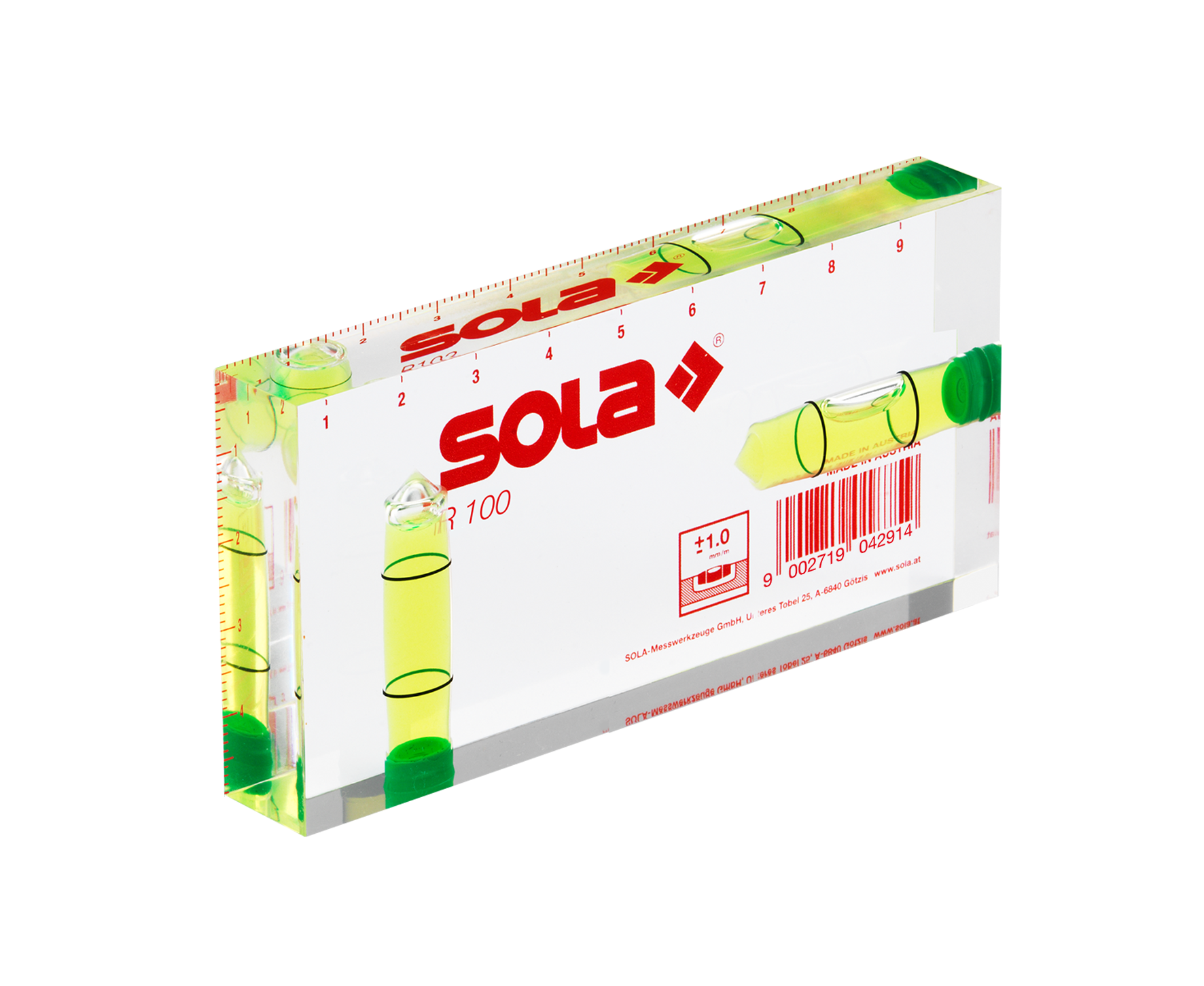 Sola R 100 kompakt vízmérték termék fő termékképe