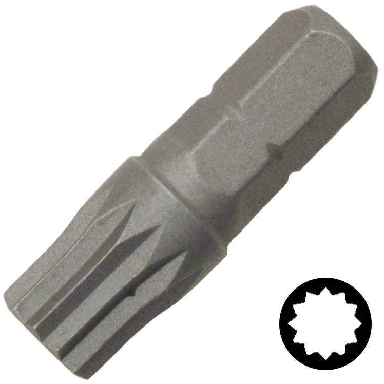 KENNEDY No.5 XZN csavarhúzó bit 1/4" hatszög illesztéssel, 25 mm termék fő termékképe