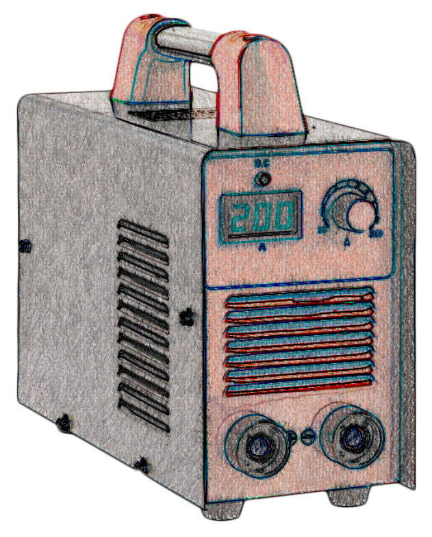 160 A-es bevontelektródás hegesztő inverter kölcsönzés termék fő termékképe