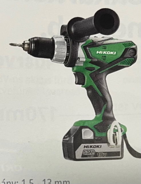 HiKoki AKKUS FÚRÓCSAVAROZÓ DS18DSDL termék fő termékképe