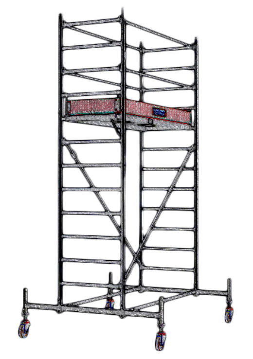 Gurulóállvány kölcsönzés termék fő termékképe