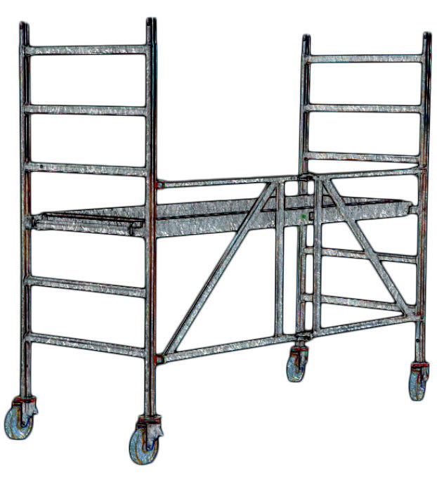 Összecsukható állvány kölcsönzés termék fő termékképe